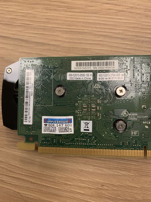 Karta graficzna NVIDIA Quadro NVS 510 2 GB