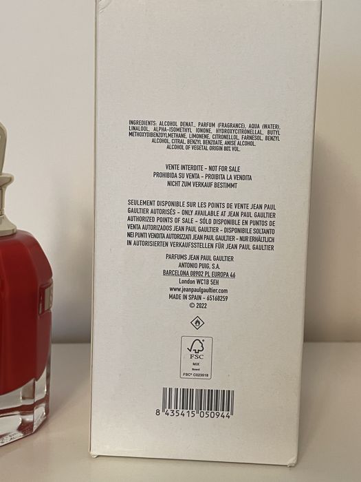 Jean Paul Gaultier Scandal Le Parfum 80