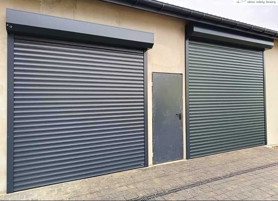 Bramy rolowane garażowa Aluminiowe