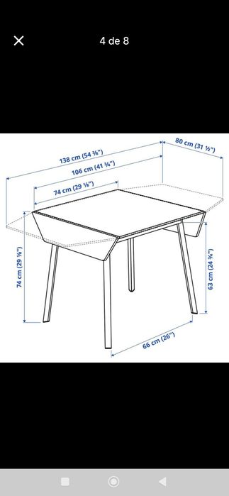 Mesa IKEA PS 2012 tampo bambu