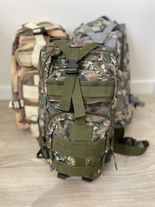 Рюкзак тактичний армейский тактический мультикам пиксель