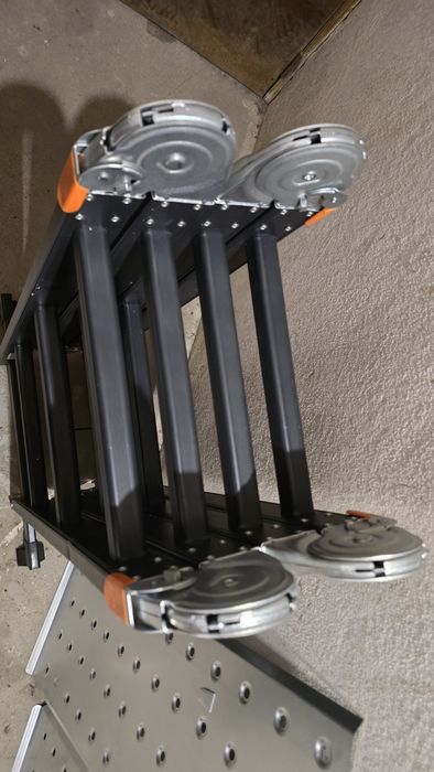 Escada escadote andaime multiusos