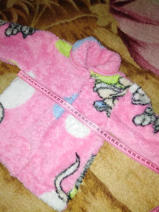 Теплий костюмчик для дівчинки