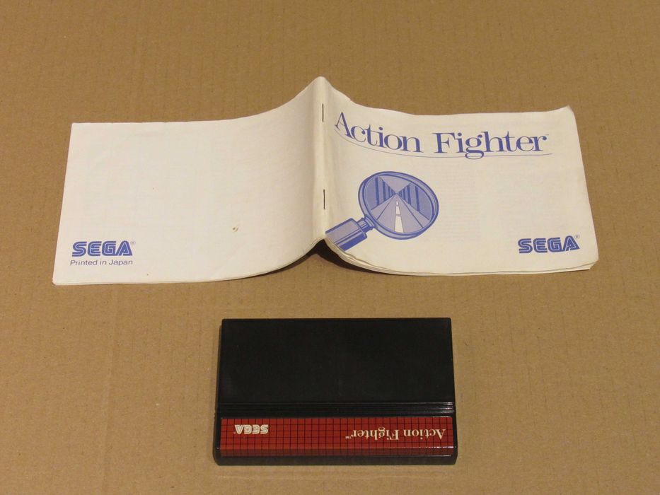 Jogo Sega Master System Action Fighter completo