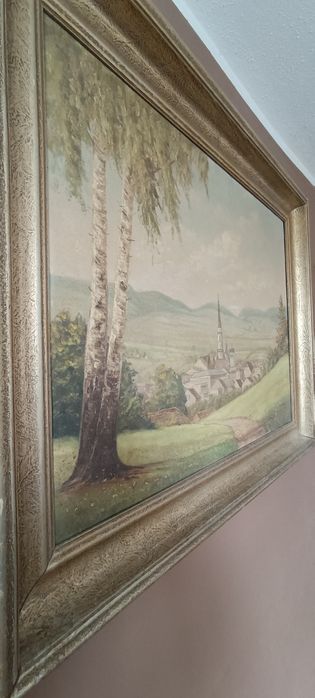 Stary obraz olejny Ząbkowice Śląskie