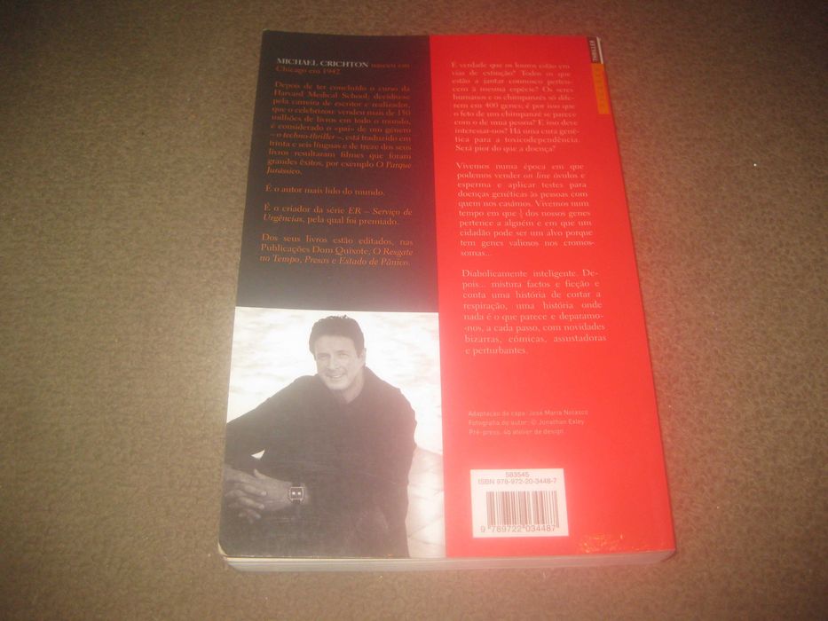 Livro "Next" de Michael Crichton