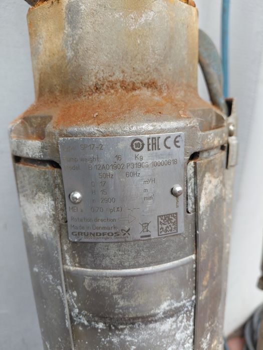 Pompa głębinowa Grundfos SP30-4, SP17-2, SP30-2