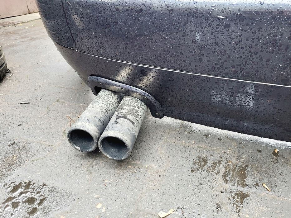 tłumik wydech tył abt audi a4 b6 sedan