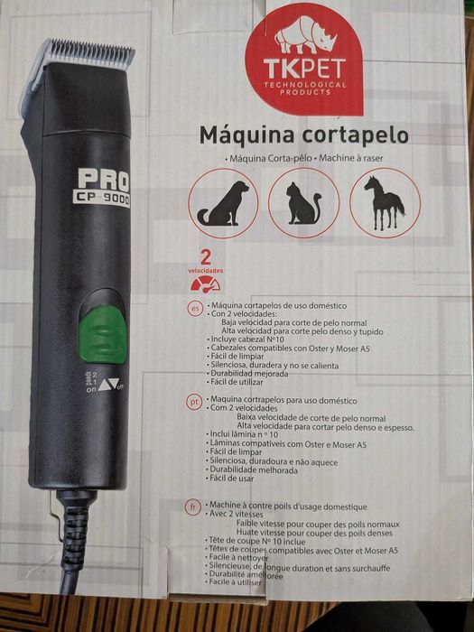 TK-Pet Máquina de Tosquia para cães e gatos (pouco uso)