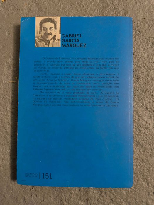 O Outono do Patriarca – Gabriel García Márquez