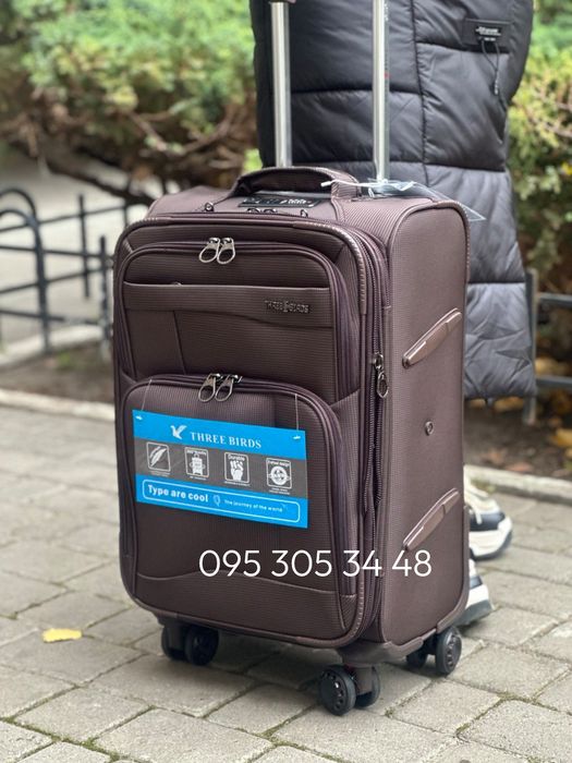 Чемодан Three Birds S,  new ручная кладь