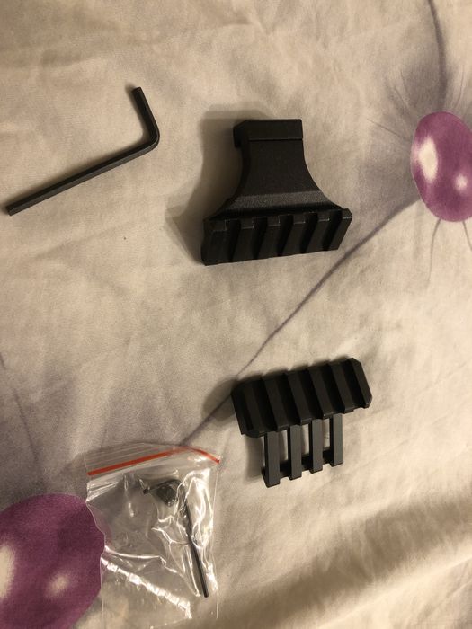 Планка Picatinny на M-LOK від 3 до 13 слотів база м лок для QD aнтабки