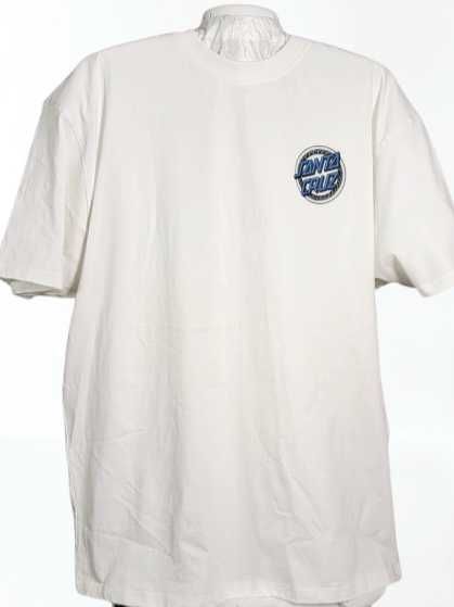 Koszulka Męska Santa Cruz Dressen Roses Biały T-shirt XL Nowa
