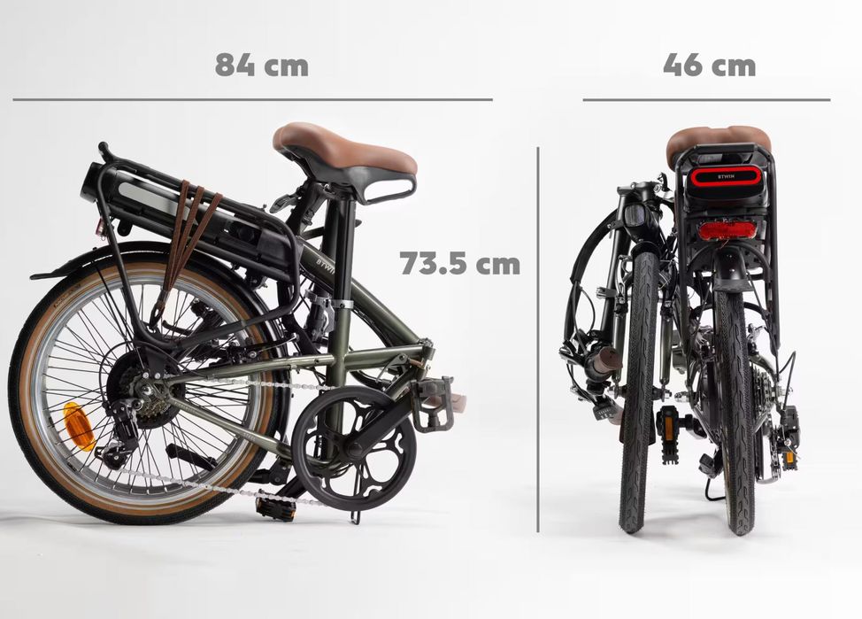 Bicicleta elétrica E Fold 500 - Btwin