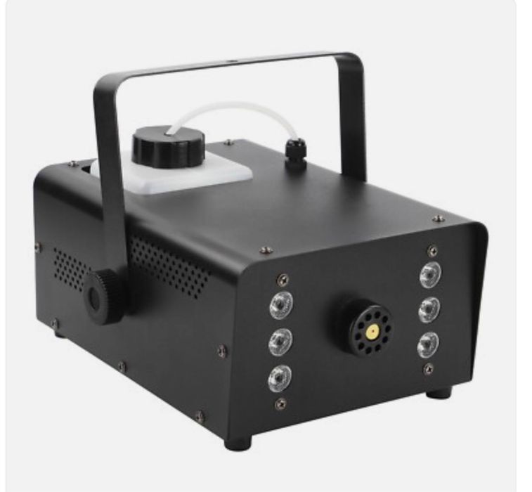 Потужний генератор диму 1500W з RGB підсвіткою