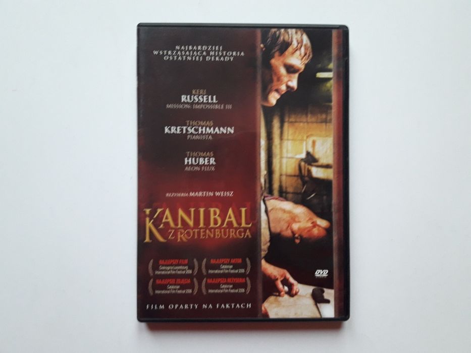 Kanibal z Rottenburga film DVD polski lektor pl - stan bardzo dobry