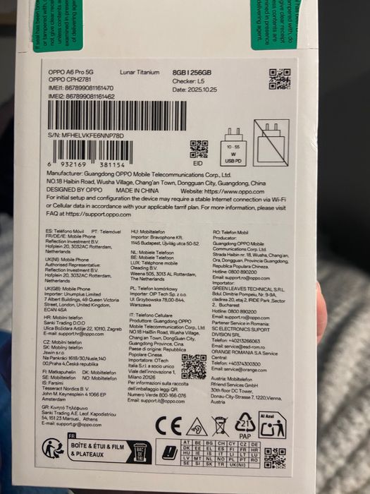 Smartfon Oppo A6 Pro 5g