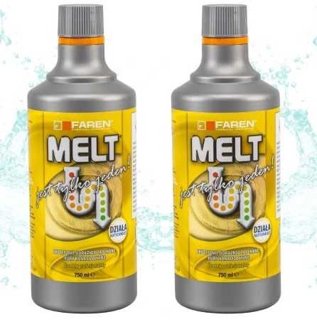 2 x Płyn do udrażniania rur Brunali Melt 2 x 0,75 l