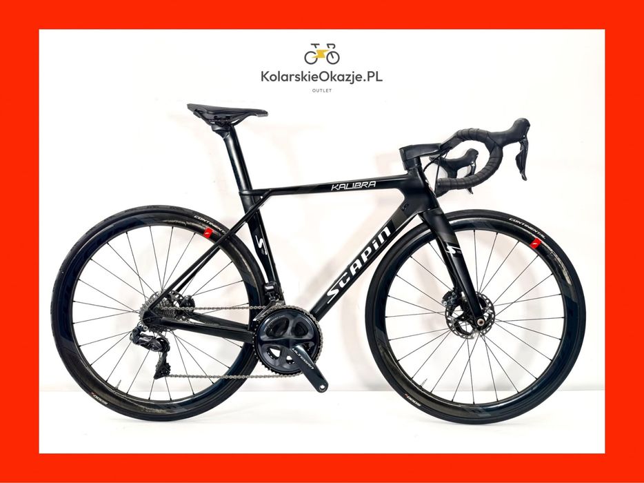 Scapin | Kalibra Disc | Ultegra Di2 2x11 | Fulcrum Wind 40 Carbon | Deda Alanera | 7,5 kg | Rozm. M | RATY