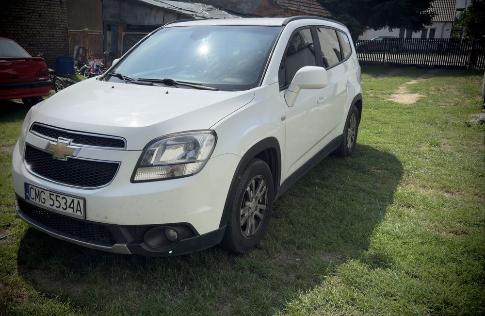 Chevrolet Orlando 7-osobowy oplaty na rok - cena na weekend