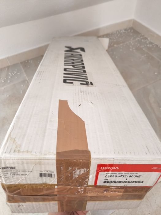 Escape AKRAPOVIC Honda CB 500 X F CBR