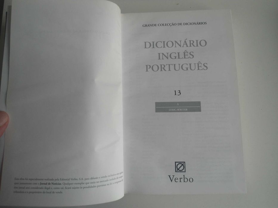 Dicionário Inglês - Português