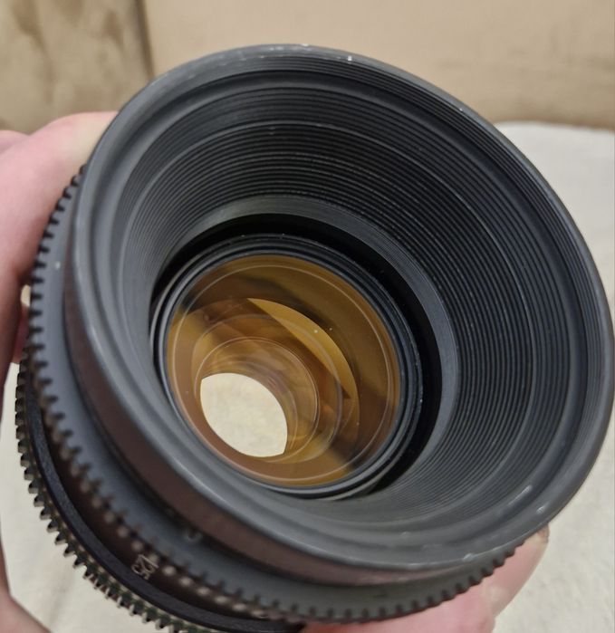 Obiektyw Kinowy JDC Macro 35mm T1.4 PL Mount Dziedzictwo Panavision!