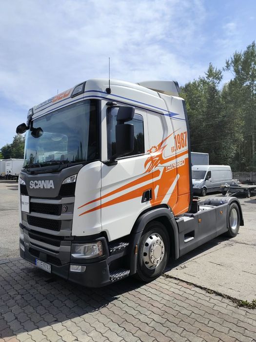 Scania R450  Hydraulika / Full LED / Salon PL / Virtual cocpit / tył 4 poduszki