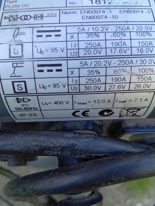 Migatronic Pl 250
