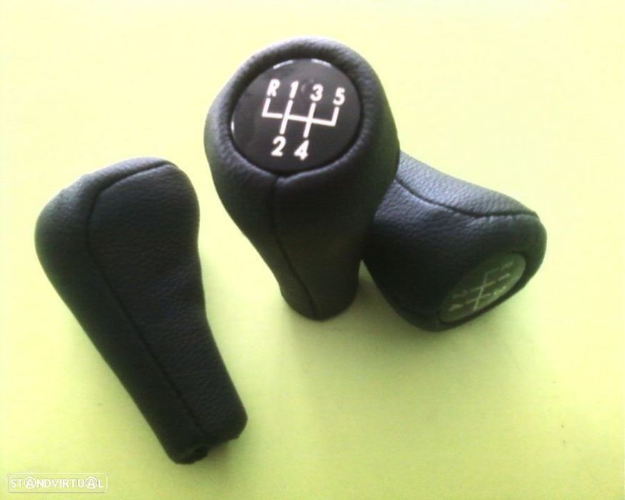 Punho Moca Manete mudanças Velocidades nova pele BMW E46 E39 E60 E61