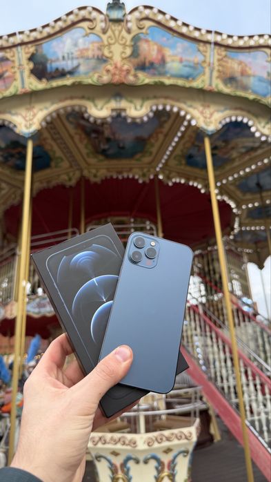 Iphone 12 Pro Max 128 Gb Pacific Blue Nowa 100% Bateria