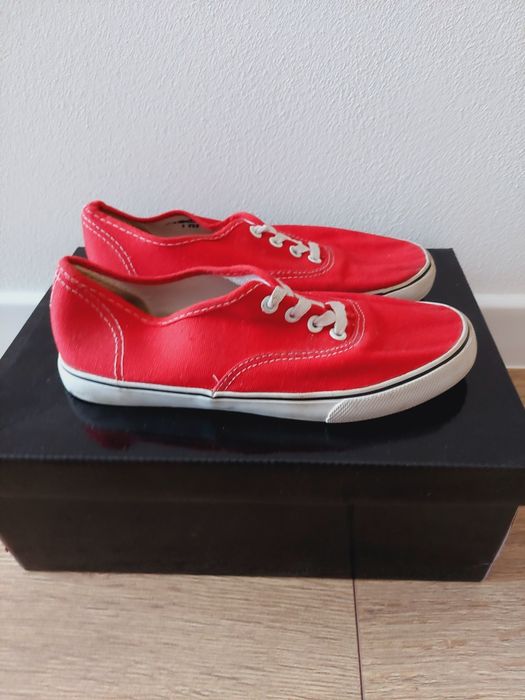 Czerwone trampki sneakersy victory 37