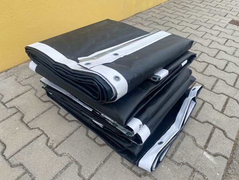 Lonas impermeáveis 8m x 3m.