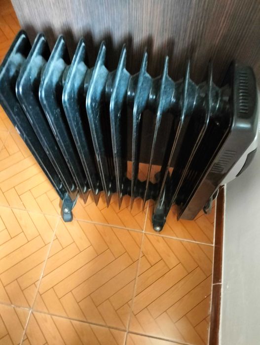 Aquecedor a óleo.