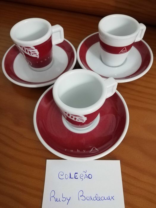 Várias Chávenas com Pires para Coleção da DELTA, CADA 5€