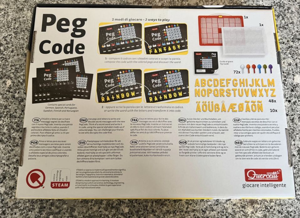 Jogo Peg Code intelligence64861736770689121