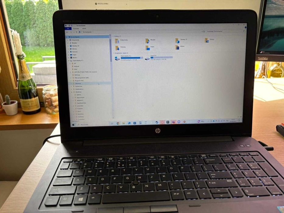 Laptop HP ZBOOK 15 G3 32GB RAM + stacja dokująca + zasilacz