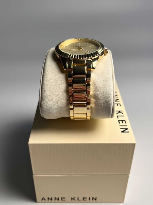 Anne Klein AK/4172, золотистий годинник жіночий, часы анна кляйн Ø36мм