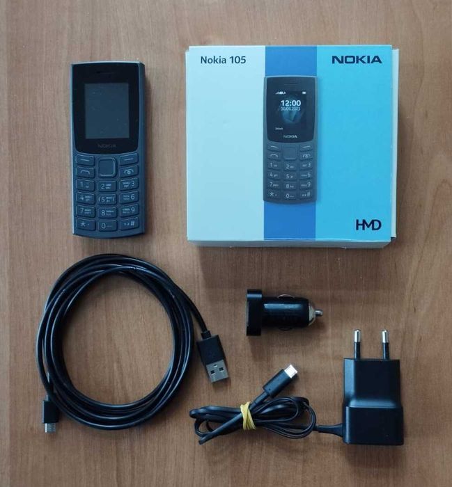 Телефон Nokia 105 DS 2sim + зарядка