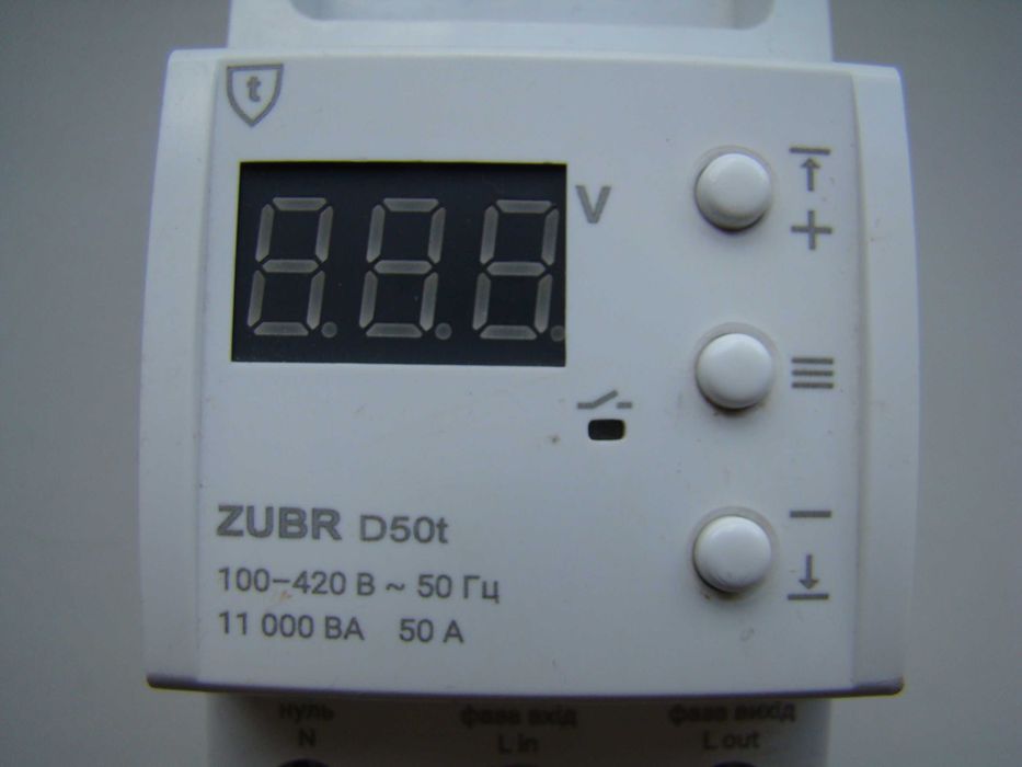 Реле напряжения Zubr D50t.