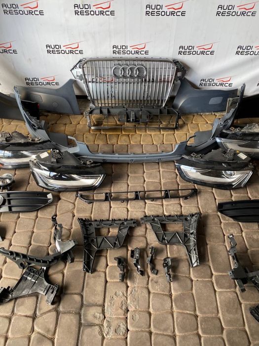 Бампер крило фара решітка капот кронштейн фара Audi A4 B8 Allroad