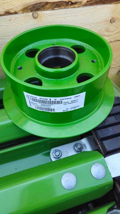 Rolka Krone Comprima prowadząca pasy metalowa Prasa NovoGrip Komory