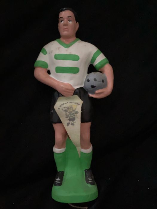 Sporting boneco malandro em ceramica