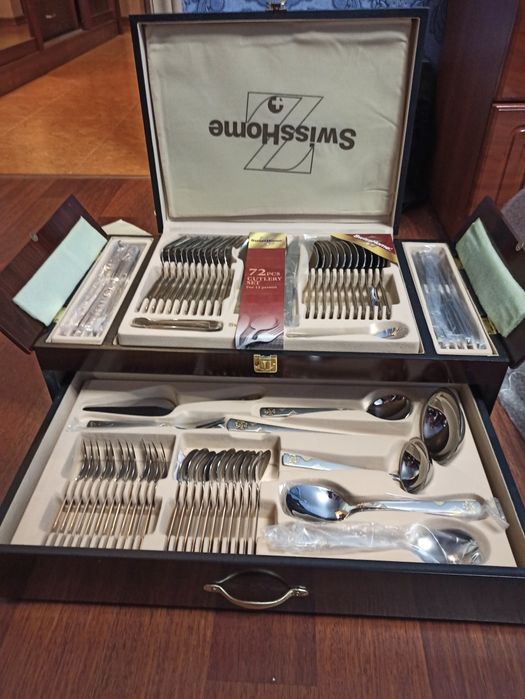 Столовый набор Swiss Home Швейцария 12 персон 72 предмета