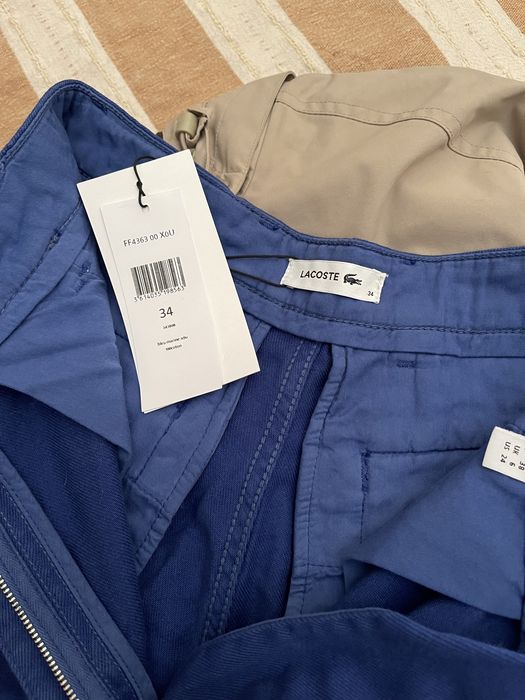Calções Lacoste e blusa com mangas UCBenetton