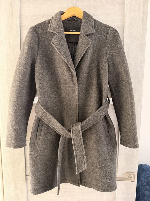 Пальто плащ сірий