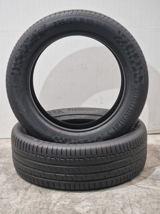 2 Pneus 235/55R19 CONTINENTAL Semi Novos