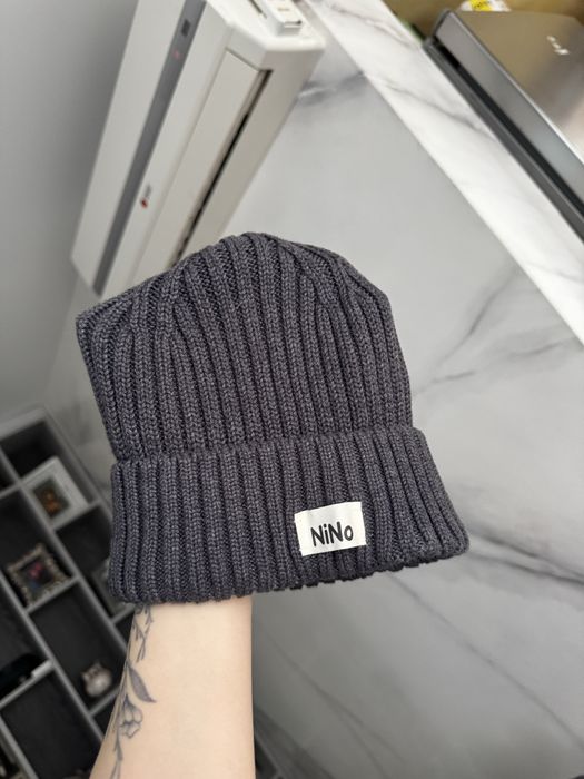 Серая шапка by nino shop