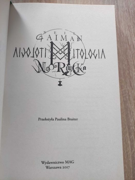 Neil Gaiman Mitologia Nordycka