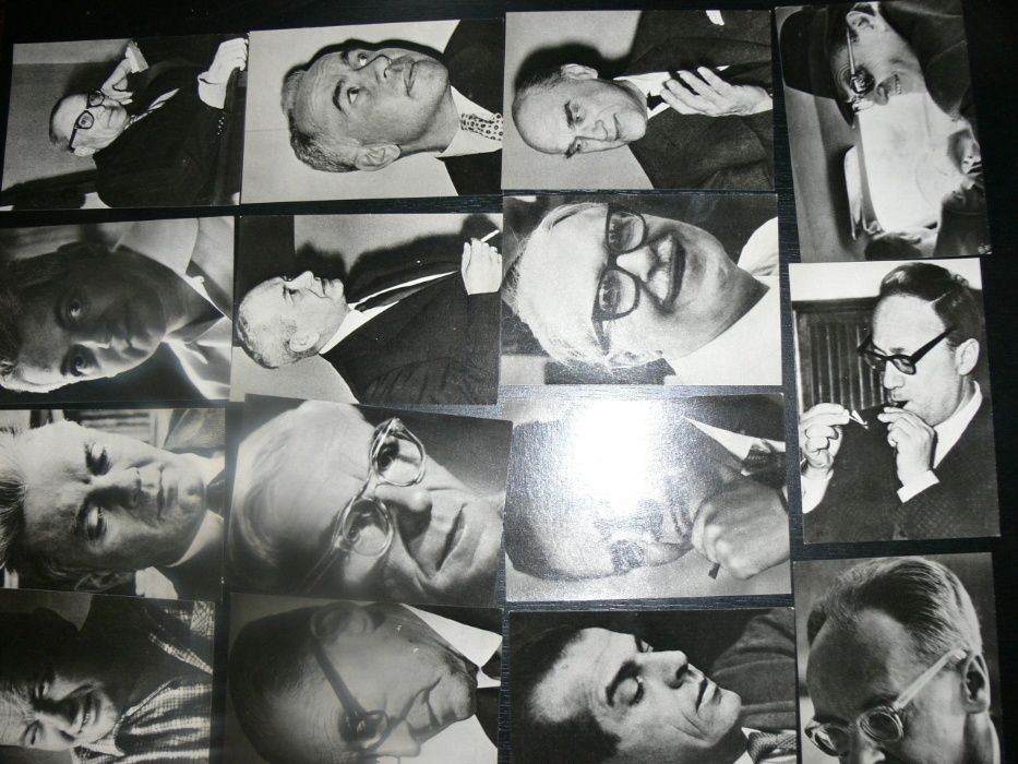 Portrety Pisarzy Polskich zestaw 15 pocztówek w obwolucie z PRL 1967r